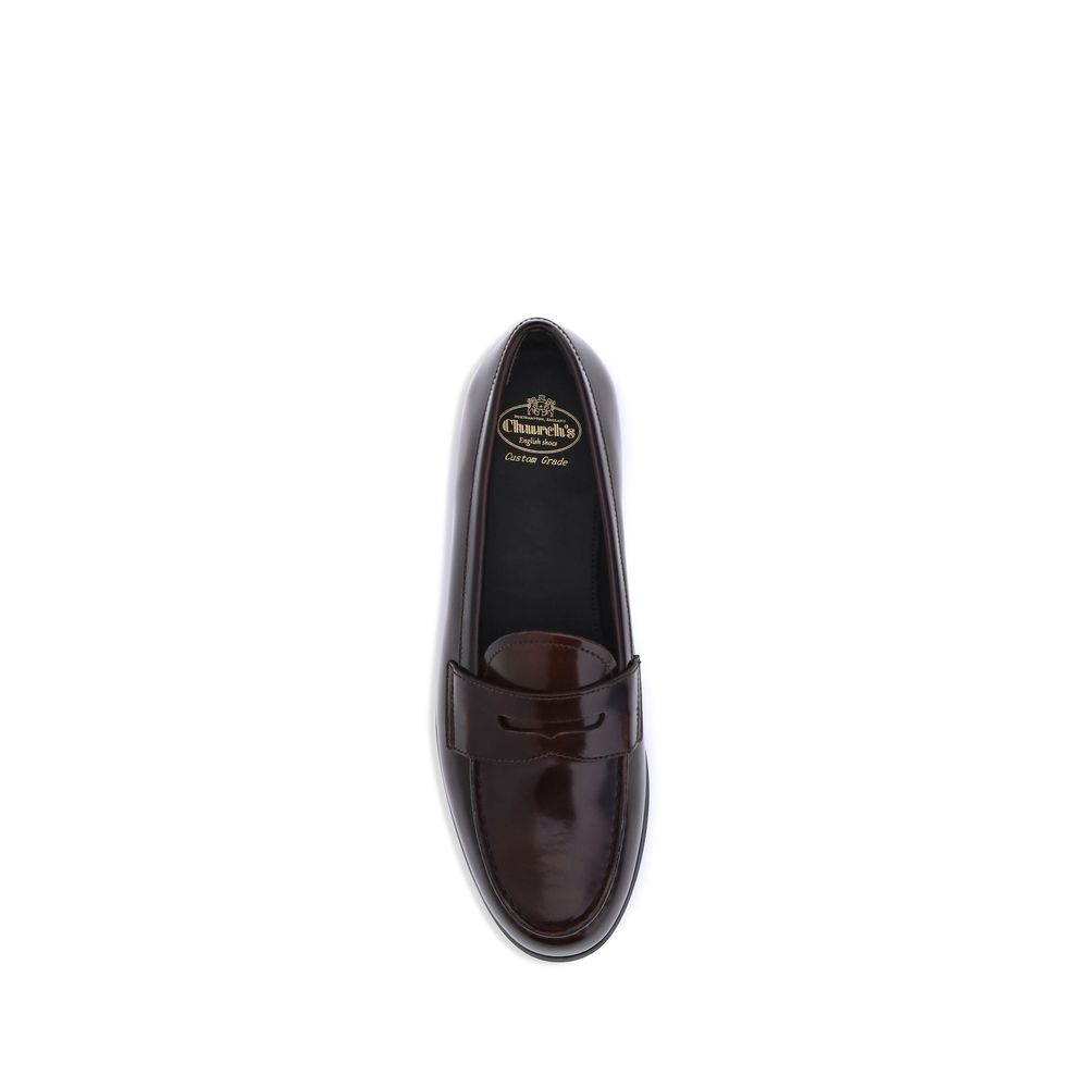 Church's Brown Calf Leather Bos Taurus Slip-On Loafers - Image 4