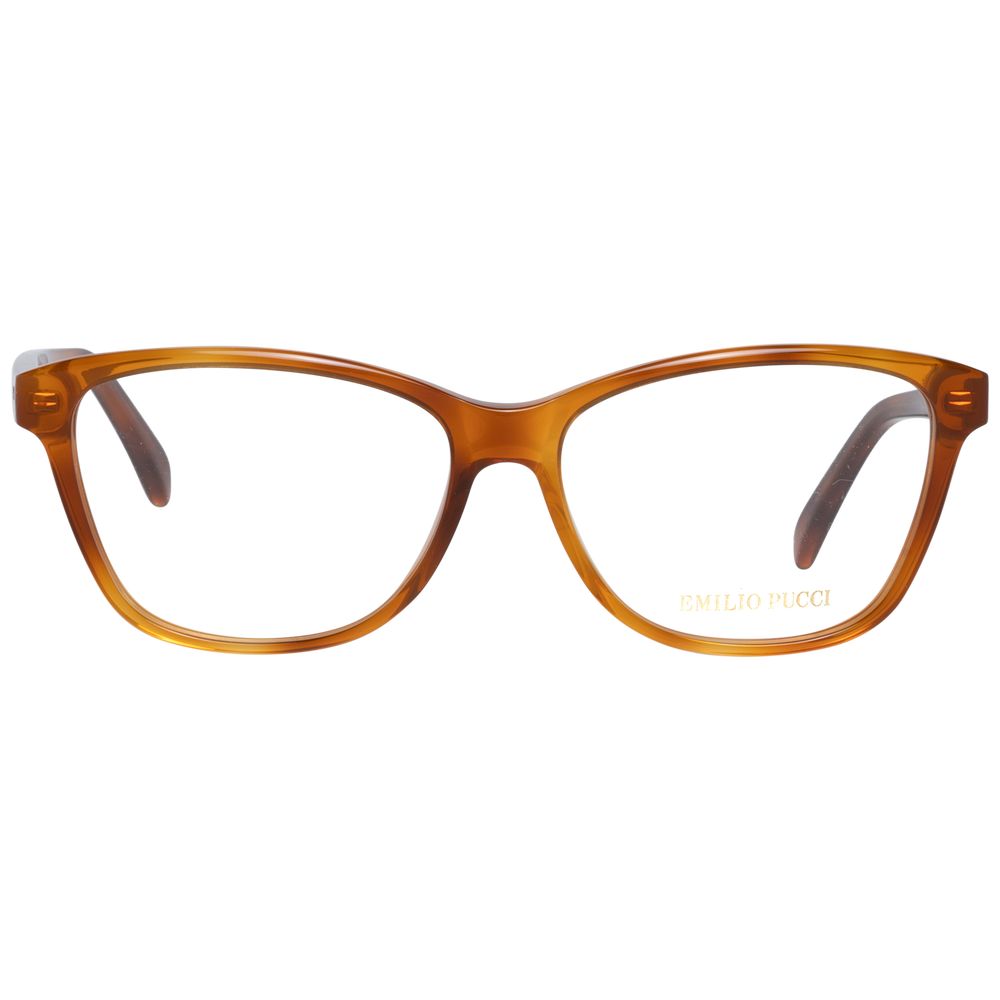 Emilio Pucci Brown Plastic Glasses (Frames) - Image 2