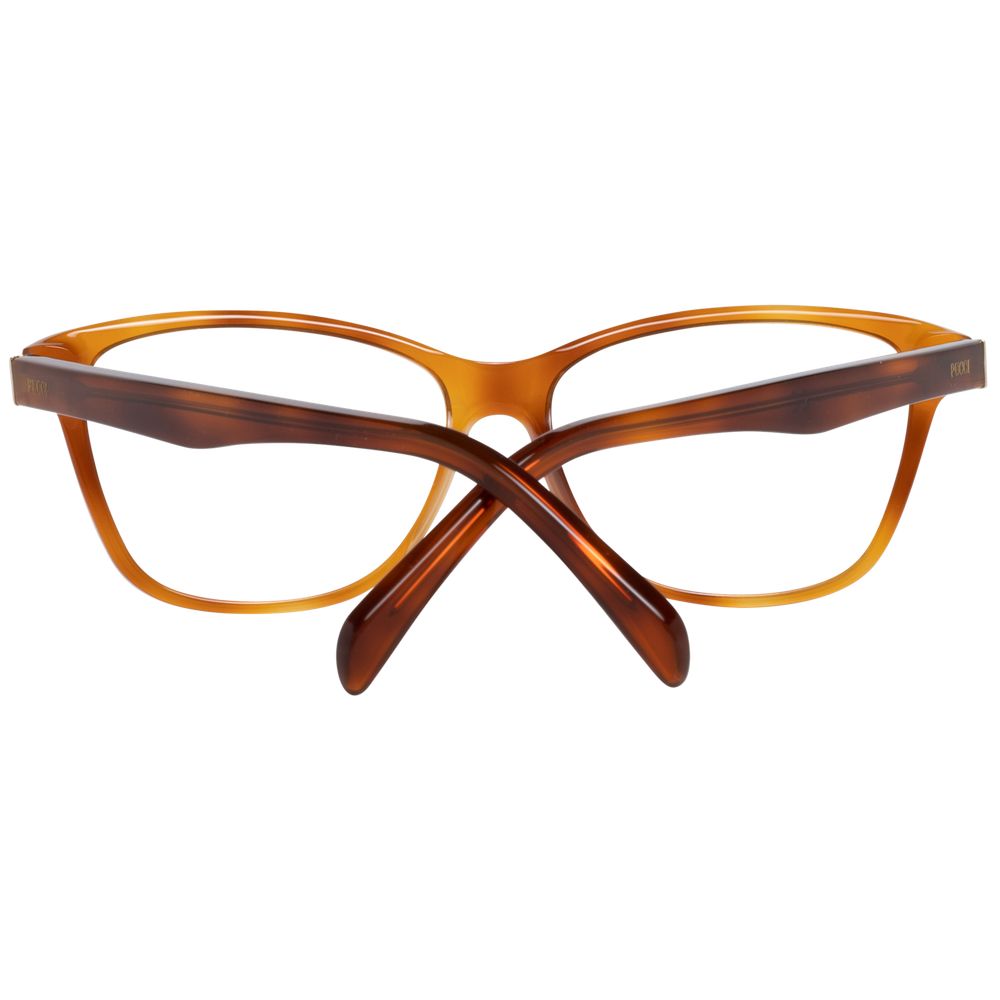 Emilio Pucci Brown Plastic Glasses (Frames) - Image 3