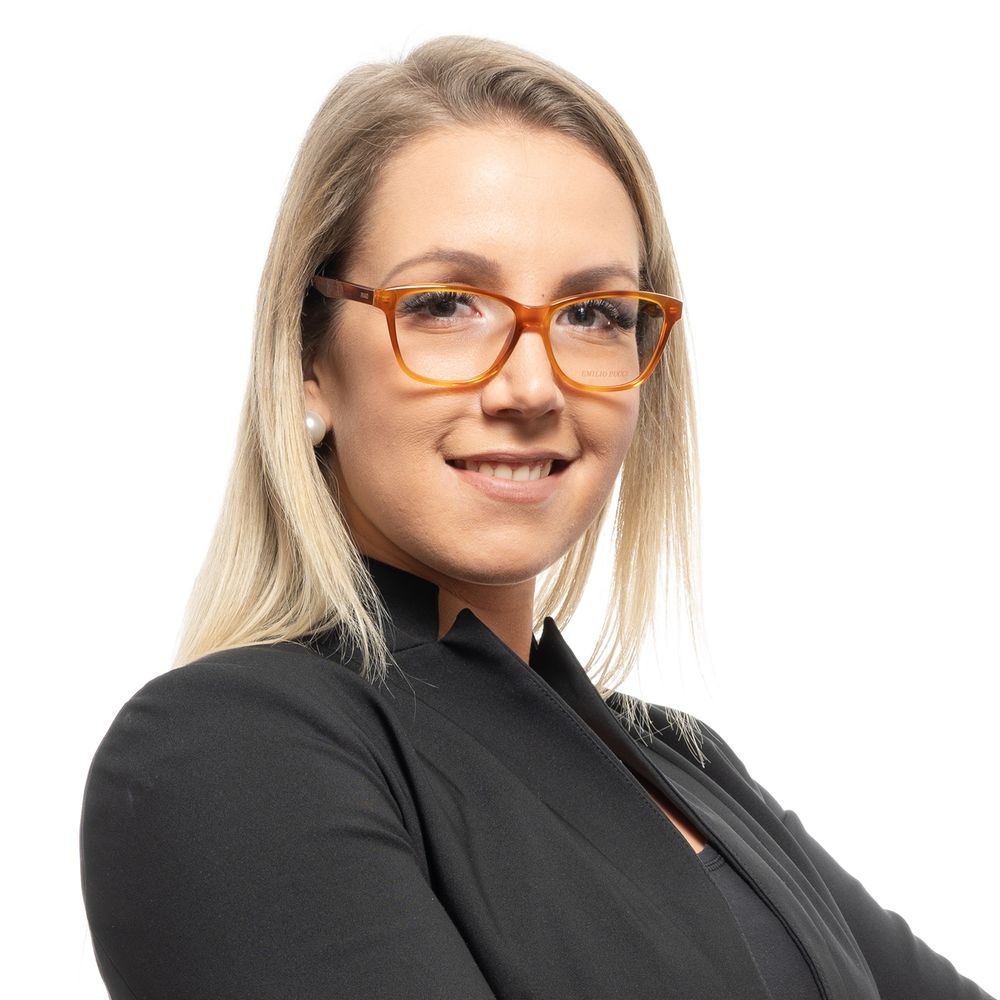 Emilio Pucci Brown Plastic Glasses (Frames) - Image 4