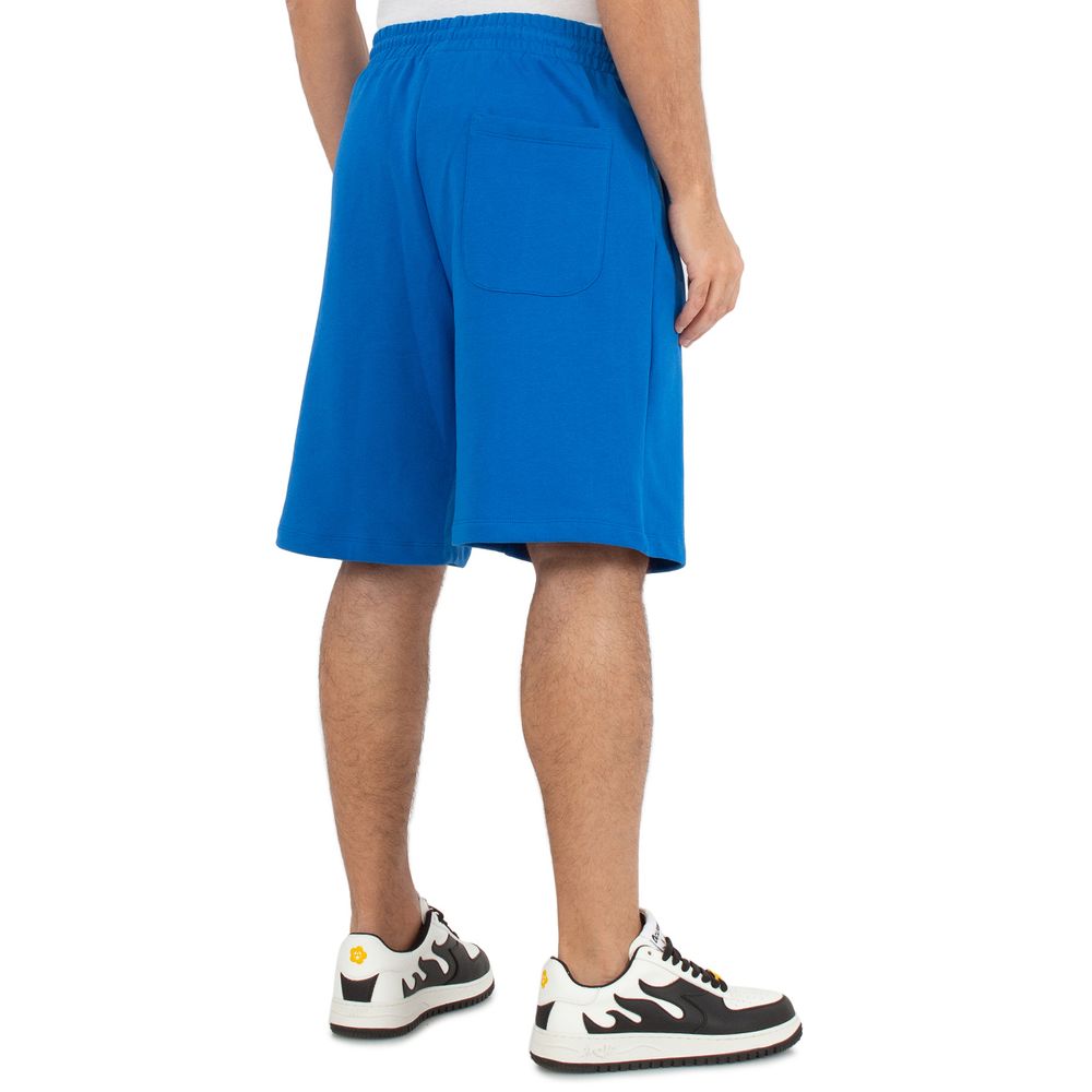 Comme Des Fuckdown Blue Cotton Short - Image 2