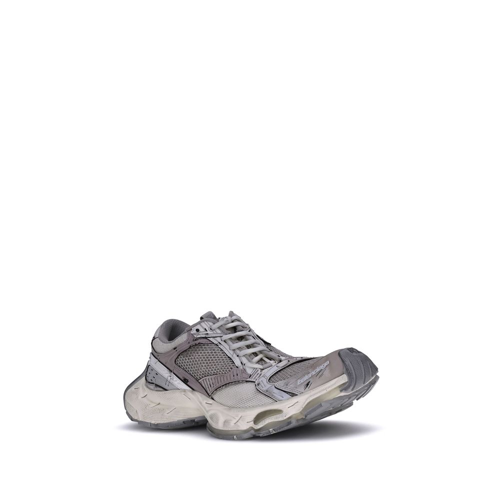 Balenciaga Gray Polyethylene Athletic Sneakers - Image 2
