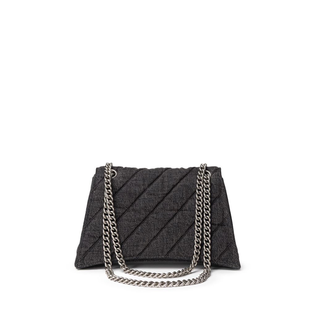 Balenciaga Black Fabric And Leather Shoulder Bag - Image 2