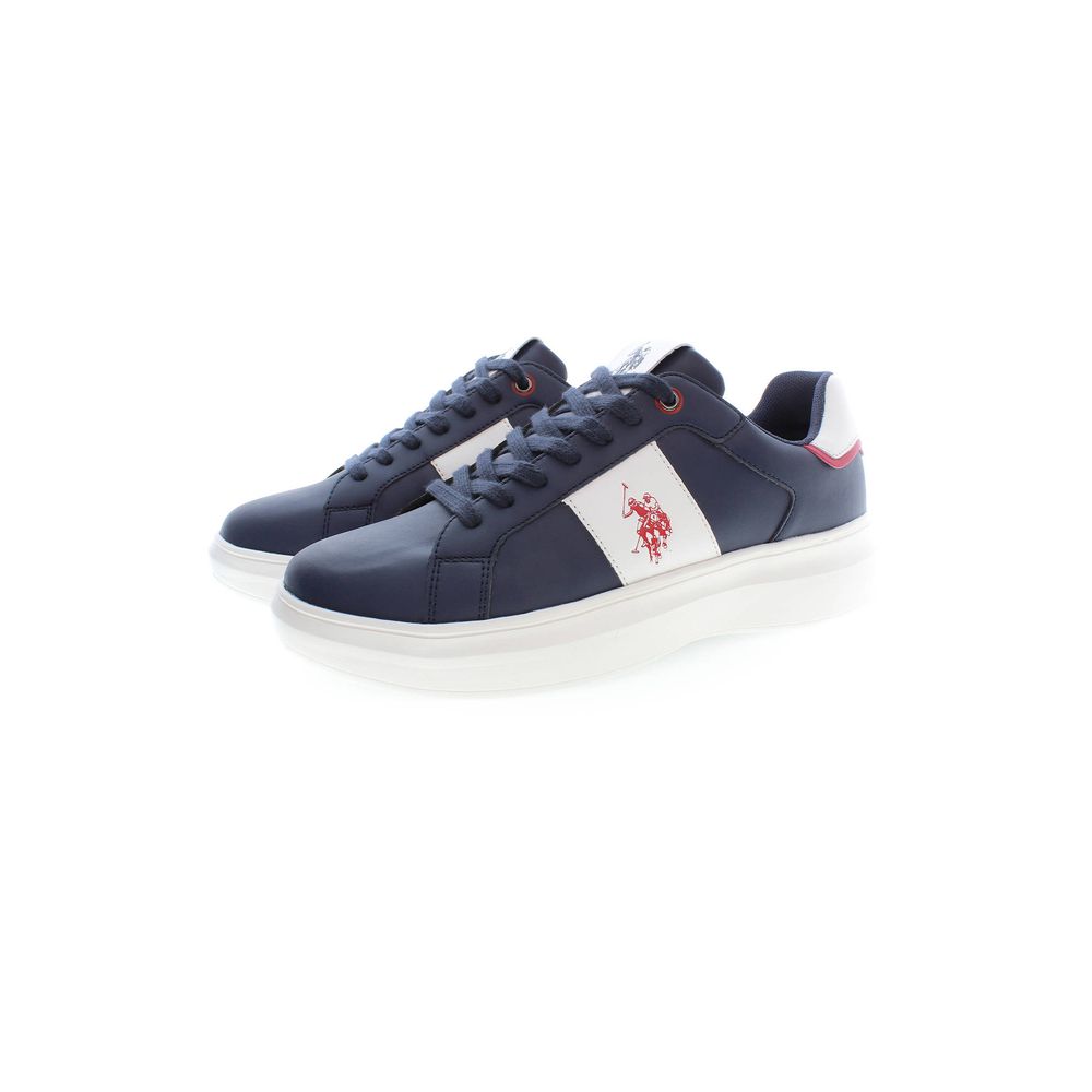 U.S. POLO ASSN. Blue Polyester Sneaker - Image 3