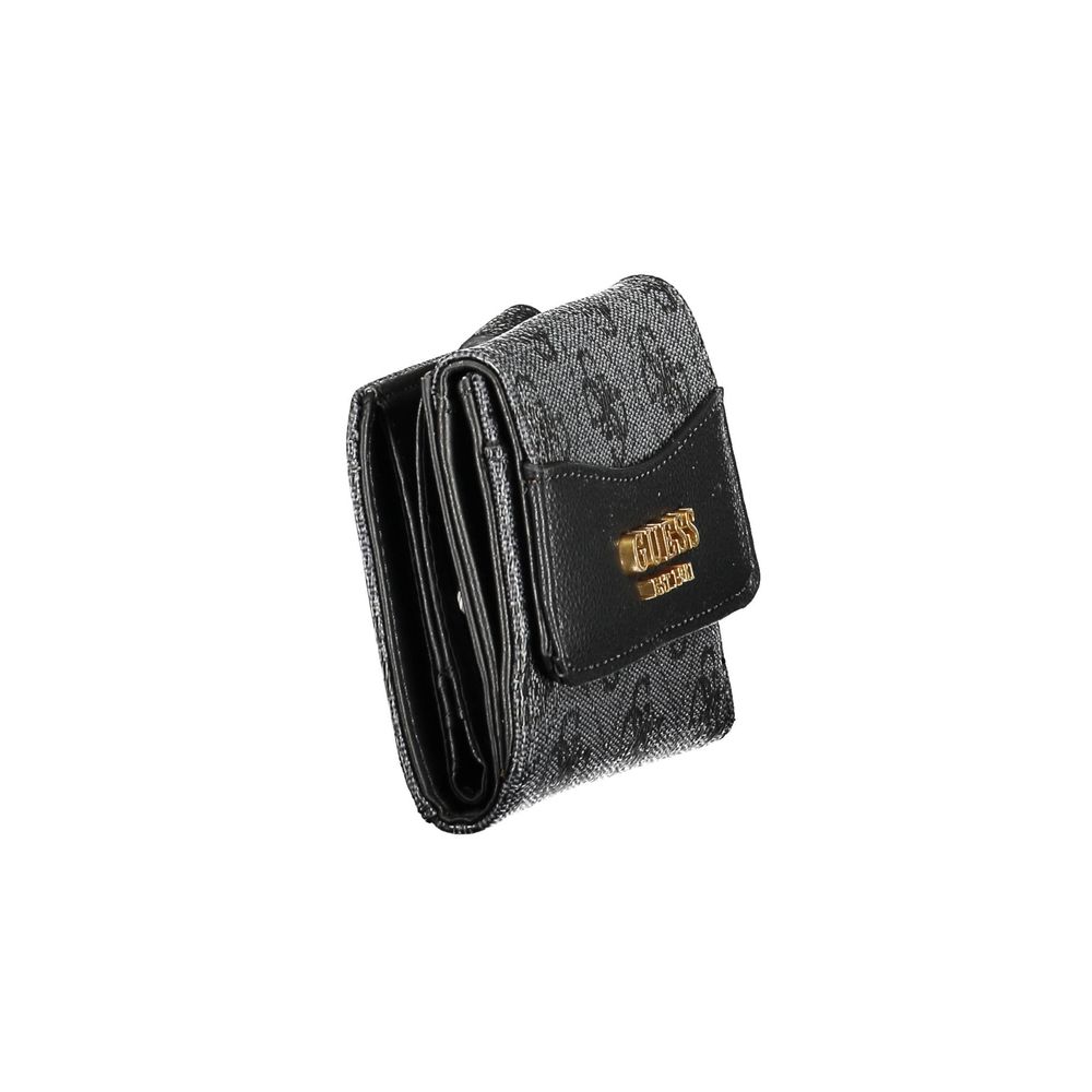 Guess Jeans Black Polyethylene Wallet - Image 3