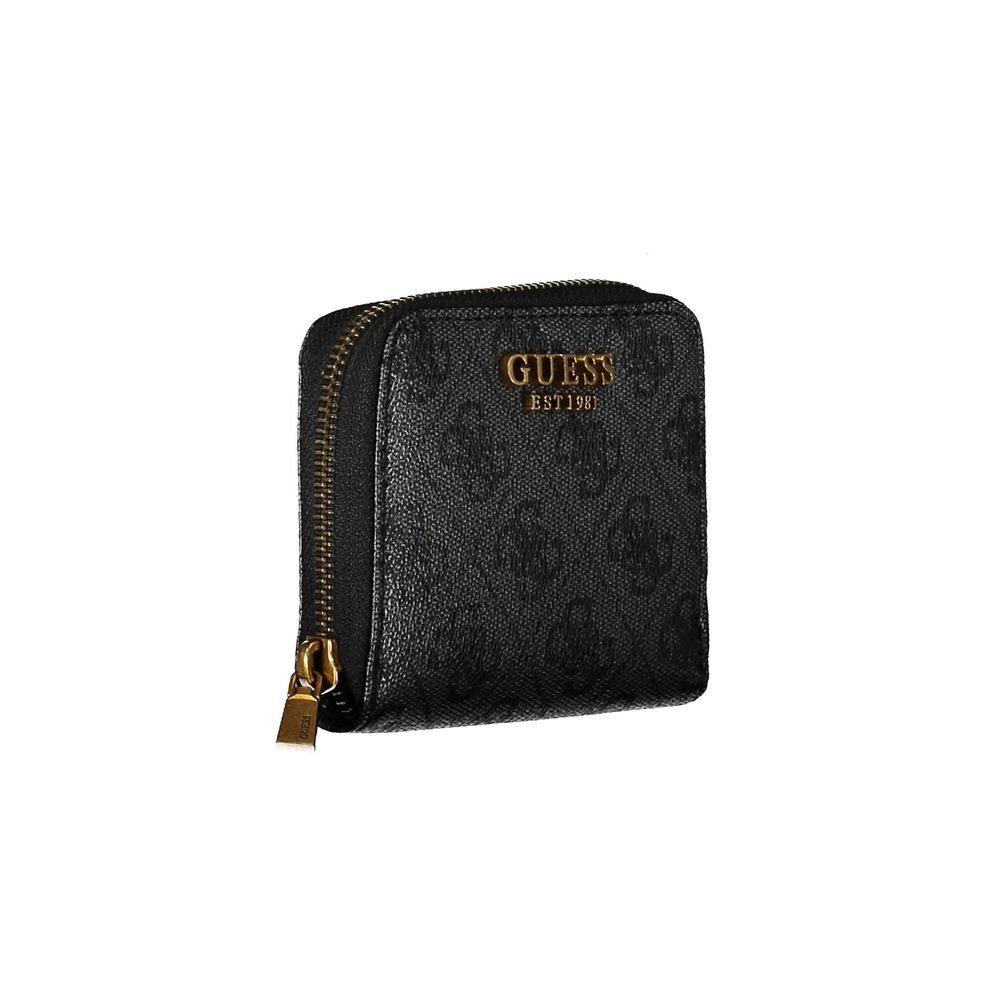Guess Jeans Black Polyethylene Wallet - Image 3