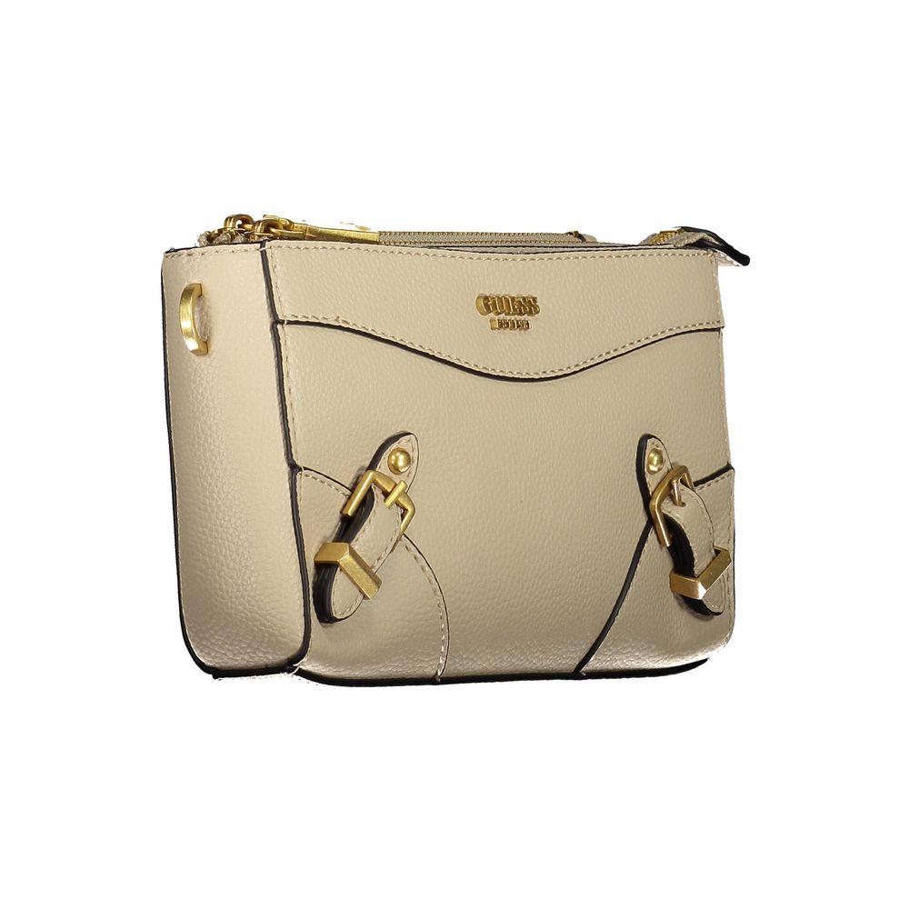 Guess Jeans Beige Polyethylene Handbag - Image 3