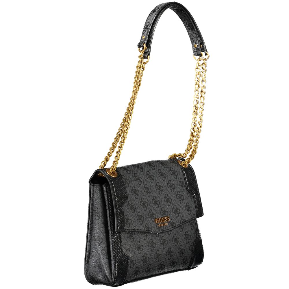 Guess Jeans Black Polyethylene Handbag - Image 3