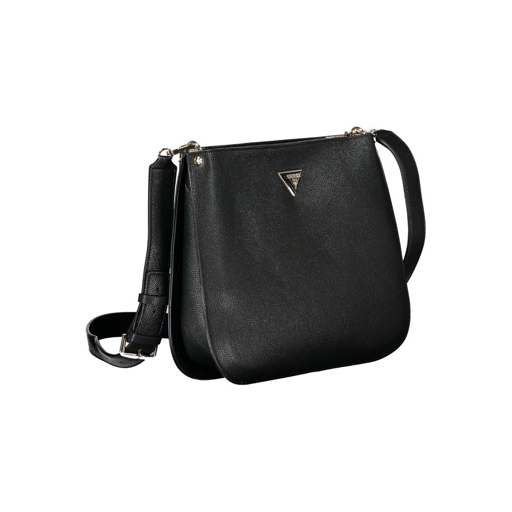Guess Jeans Nero Poliuretano Women Handbag - Image 3