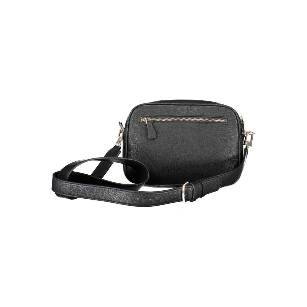 Guess Jeans Black Polyurethane Women Shoulder Bag - Image 2