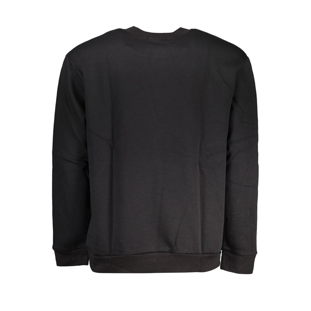 Cavalli Class Black Cotton Sweater - Image 2