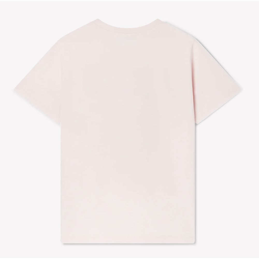Casablanca Pink Cotton T-Shirt - Image 2