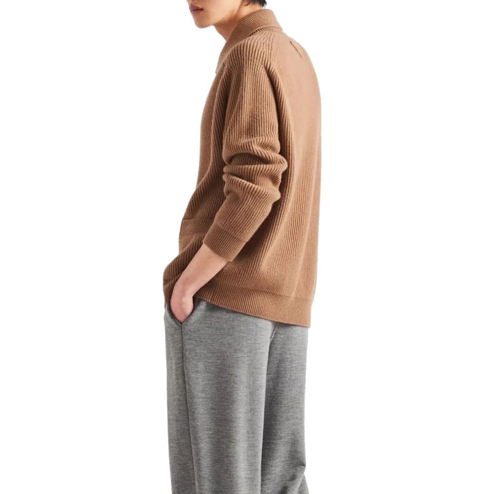 Prada Ribbed Knit Cashmere Cardigan - Image 3