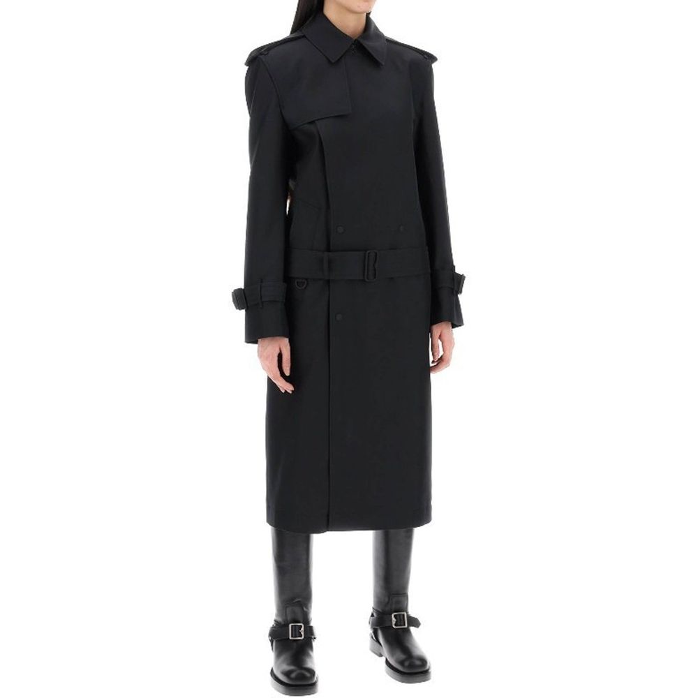 Burberry Blend Silk Trench Coat - Image 2