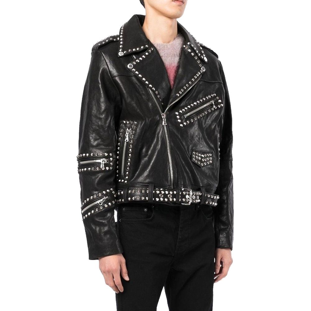 Celine Studded Leather Jacket - Image 2