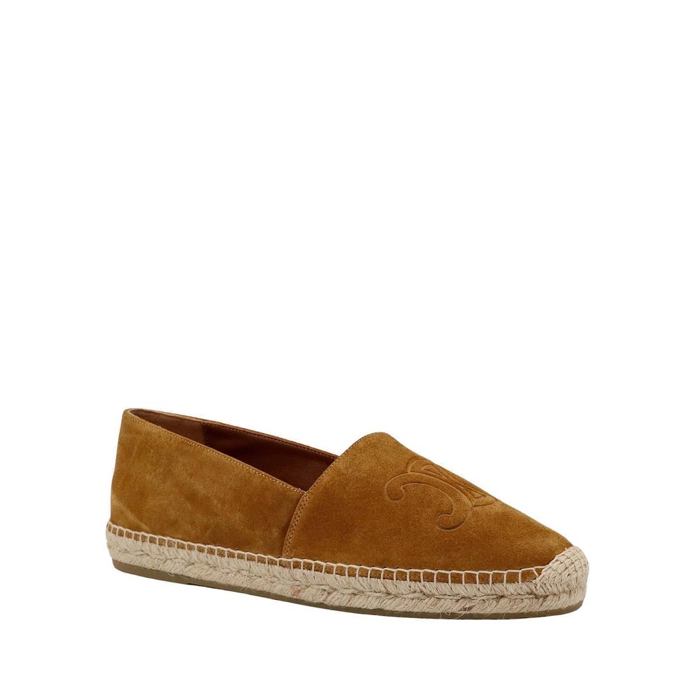 Celine Triomphe Suede Espadrilles - Image 2