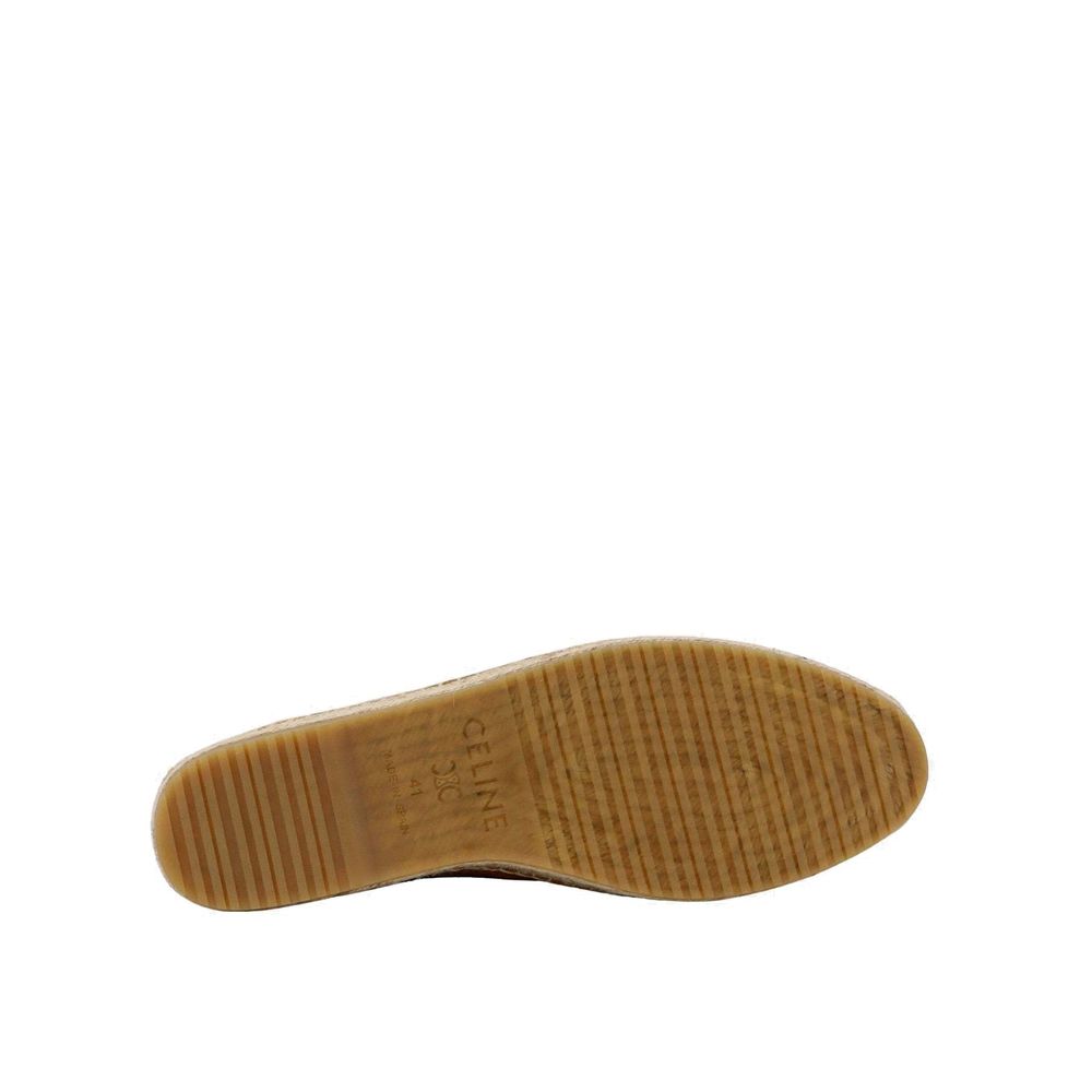 Celine Triomphe Suede Espadrilles - Image 4