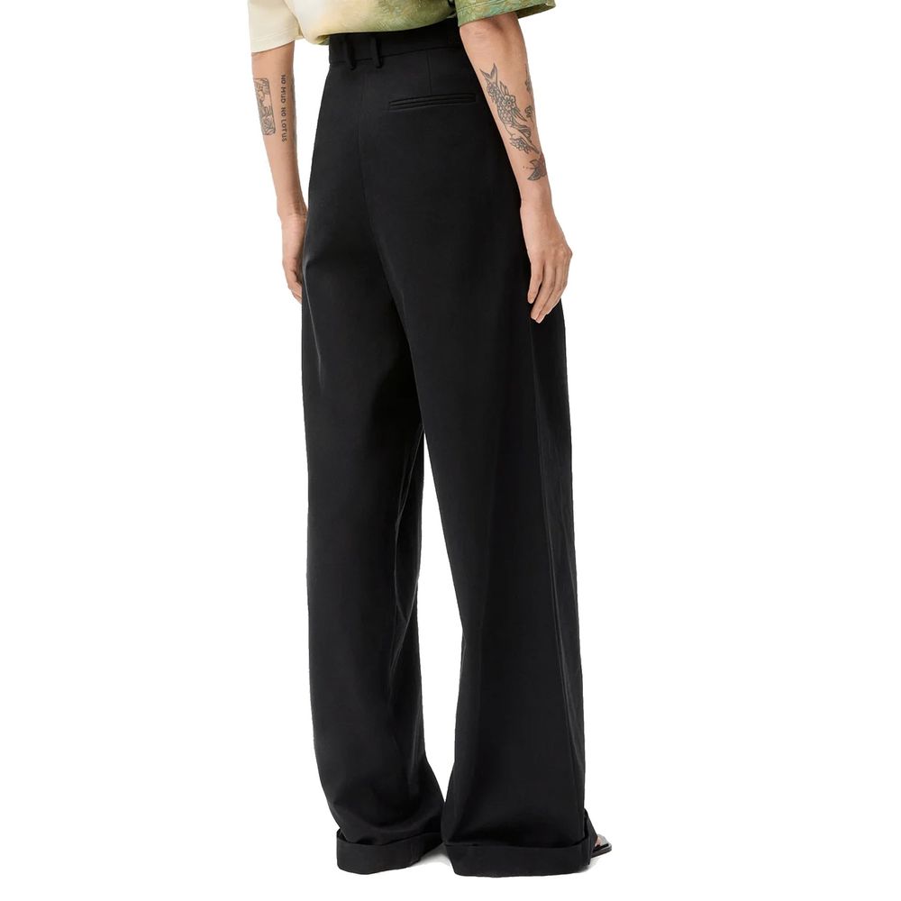 Loewe Cotton And Silk Pants - Image 3