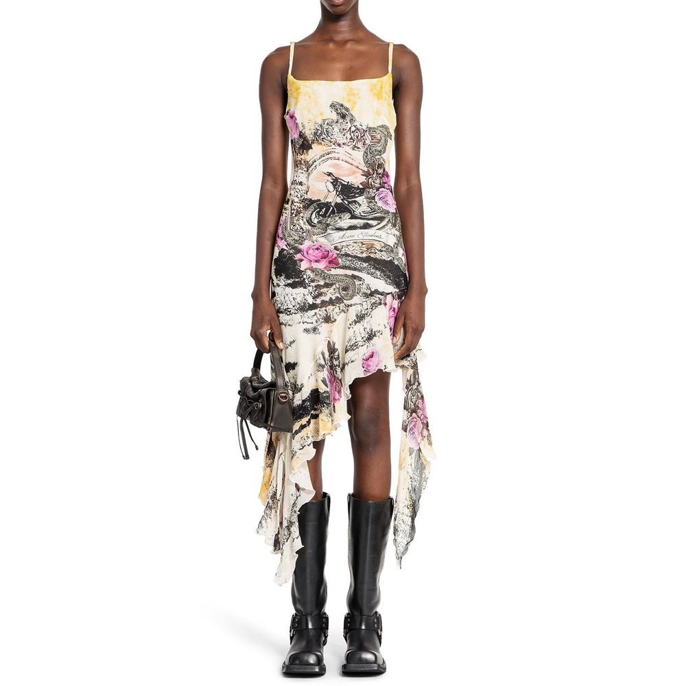 Acne Studios Printed Crepe Dress - Image 2
