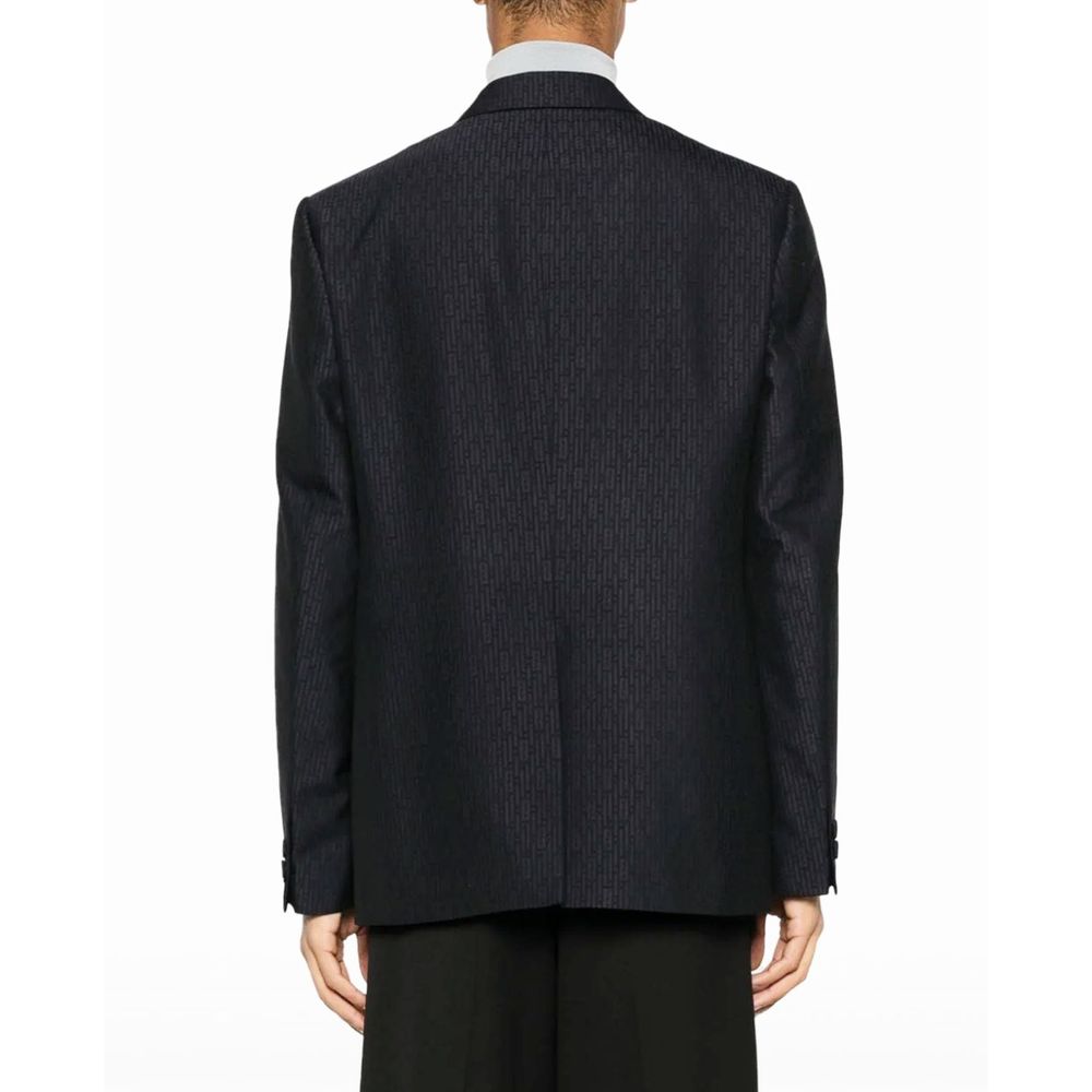 Fendi FF Motif Wool Jacket - Image 3