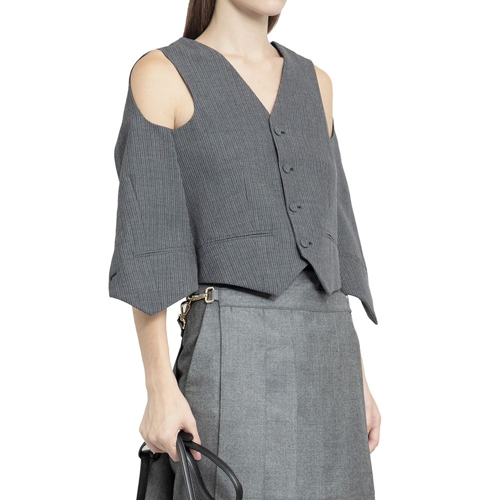 Fendi Striped Vest Top - Image 2
