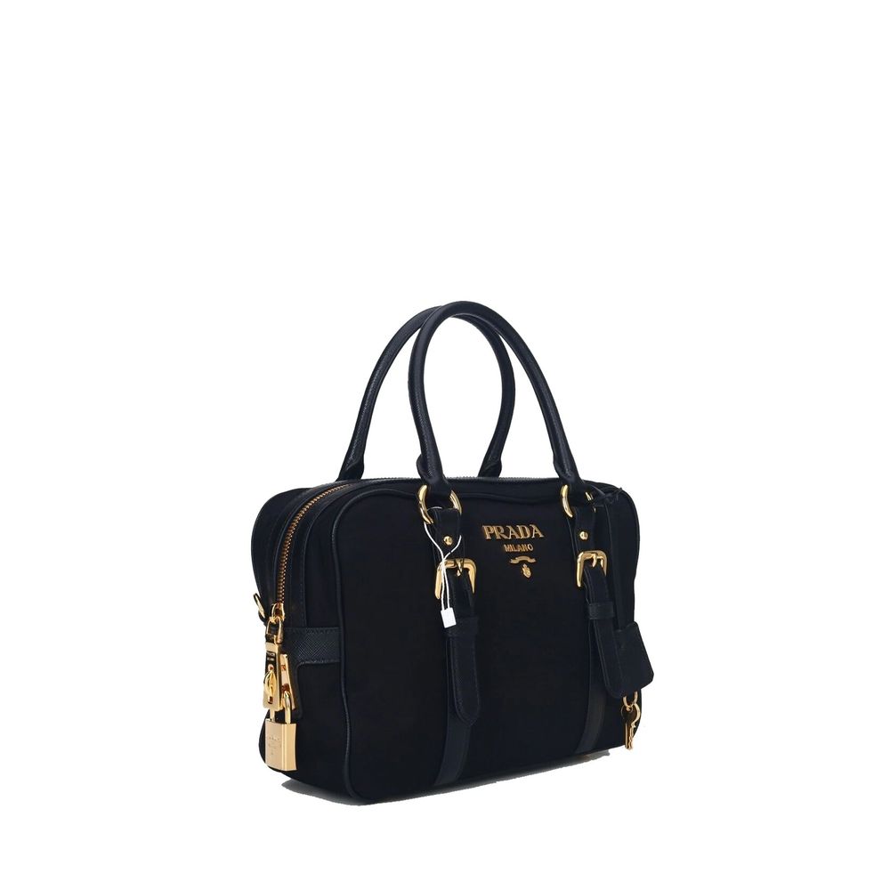 Prada Logo Nylon Top Hand Bag - Image 2
