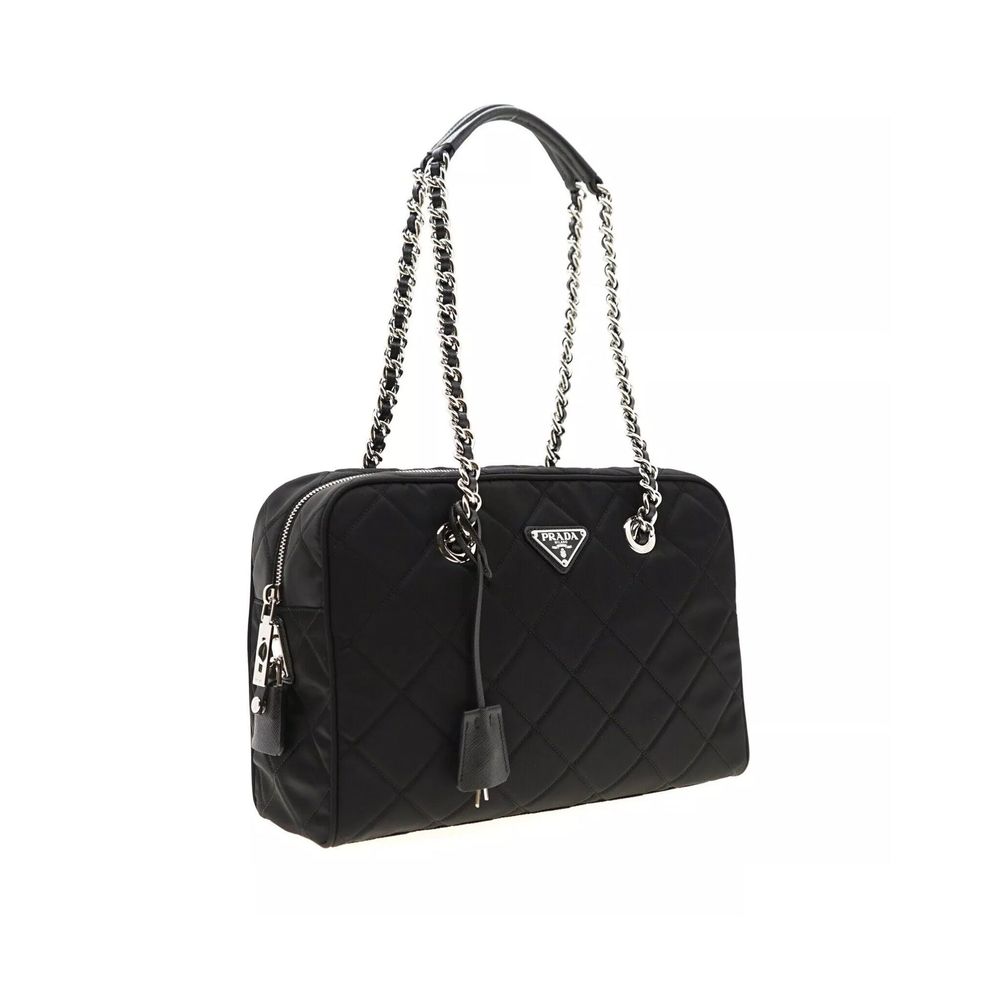 Prada Quilted Nylon Shoulder Bag - Image 2