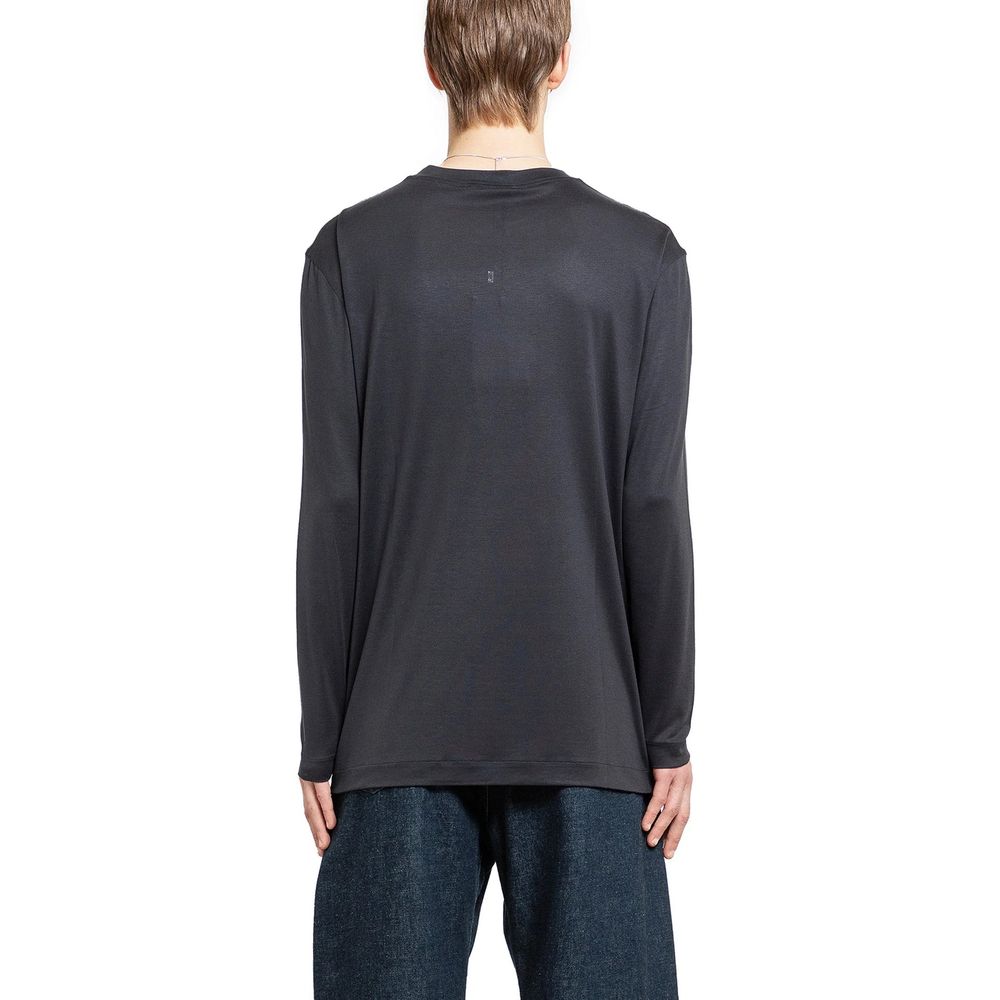Lemaire Long Sleeve Silk T-shirt - Image 3