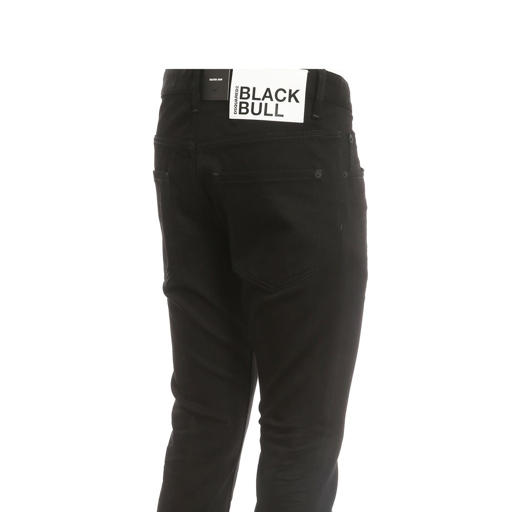 Dsquared² Black Bull Skater Jeans - Image 3
