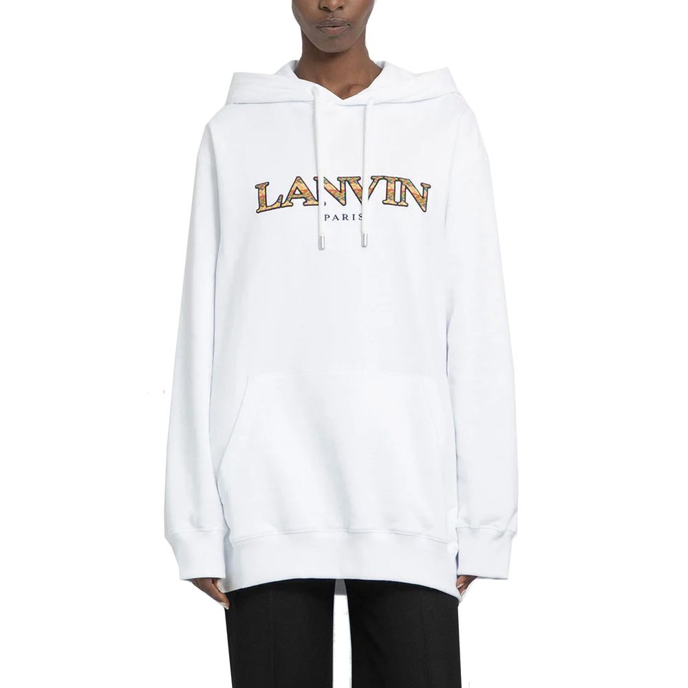 Lanvin Oversized Logo Hoodie Sweatshirt - Image 2