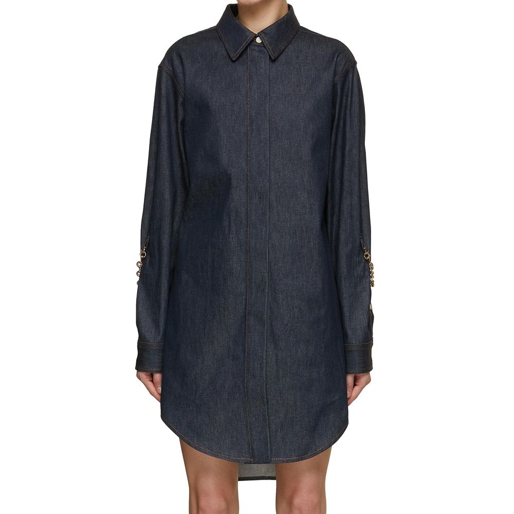 Loewe Denim Chain Shirt Dress - Image 2