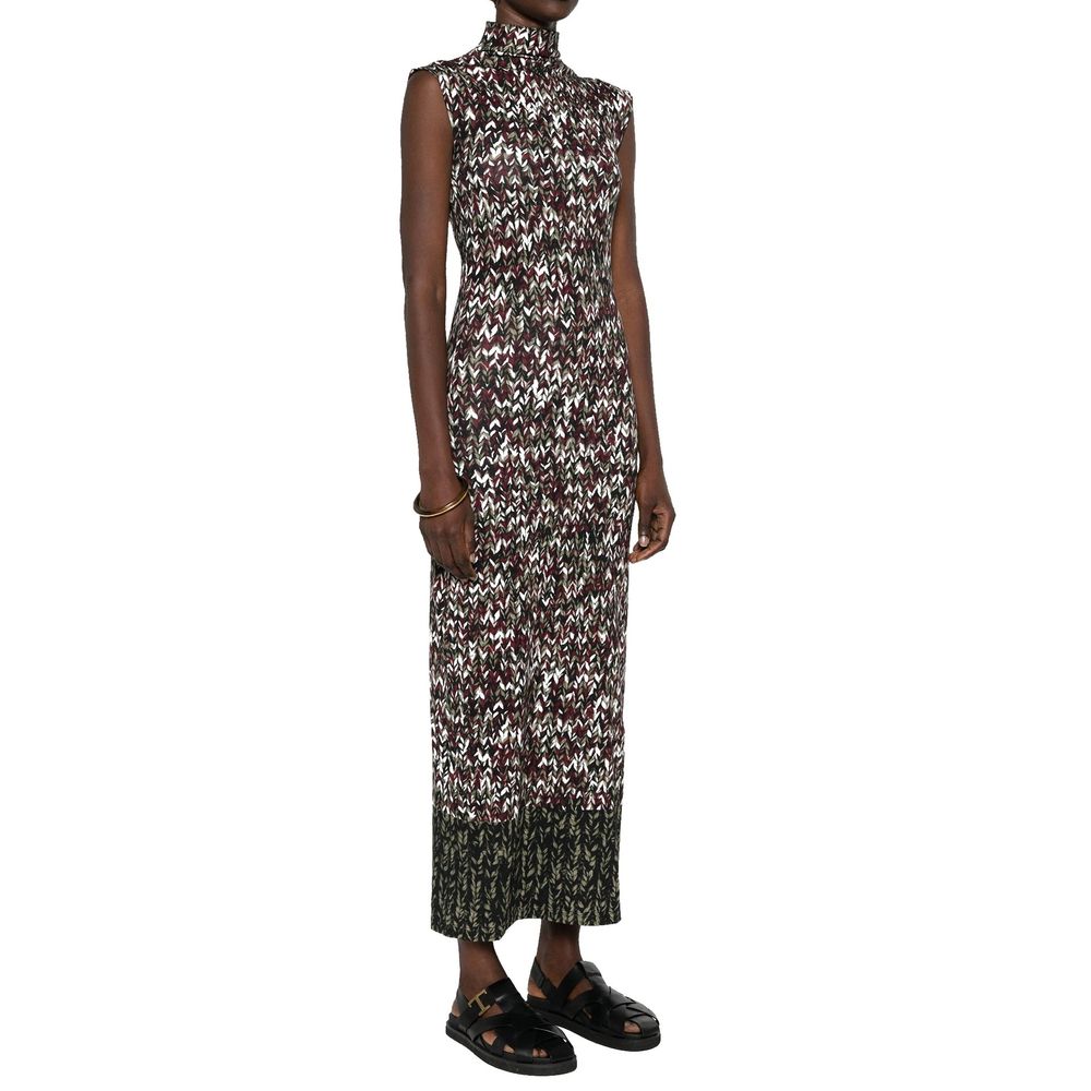 Loewe Knit-Print Long Dress - Image 2
