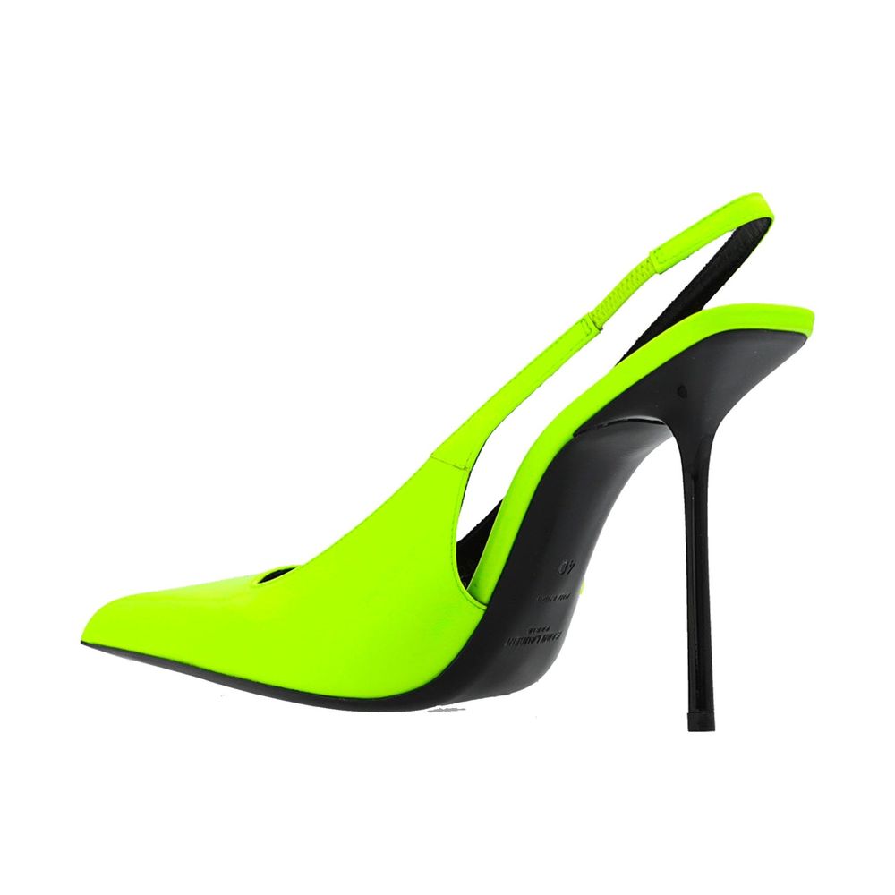 Saint Laurent Kiss 105 Slingback Pumps - Image 3