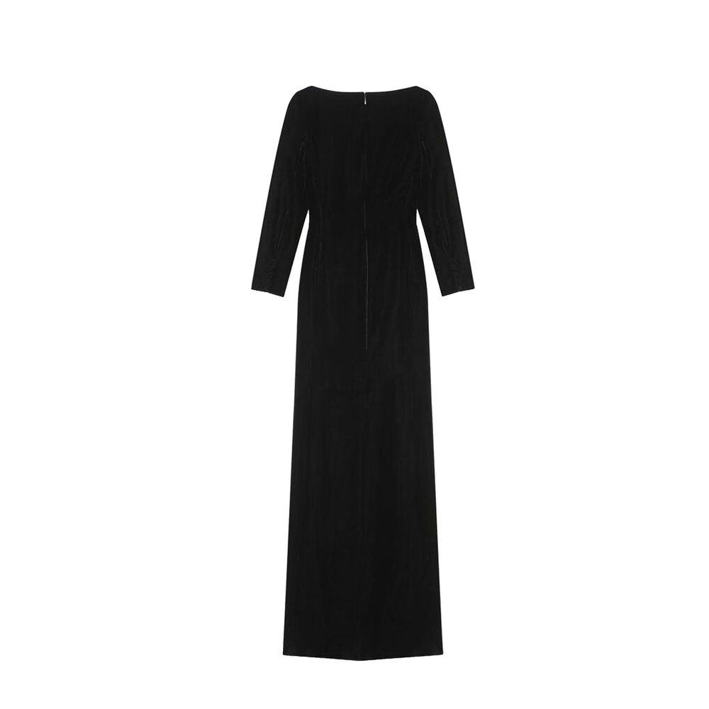 Saint Laurent Velvet Long Dress - Image 2