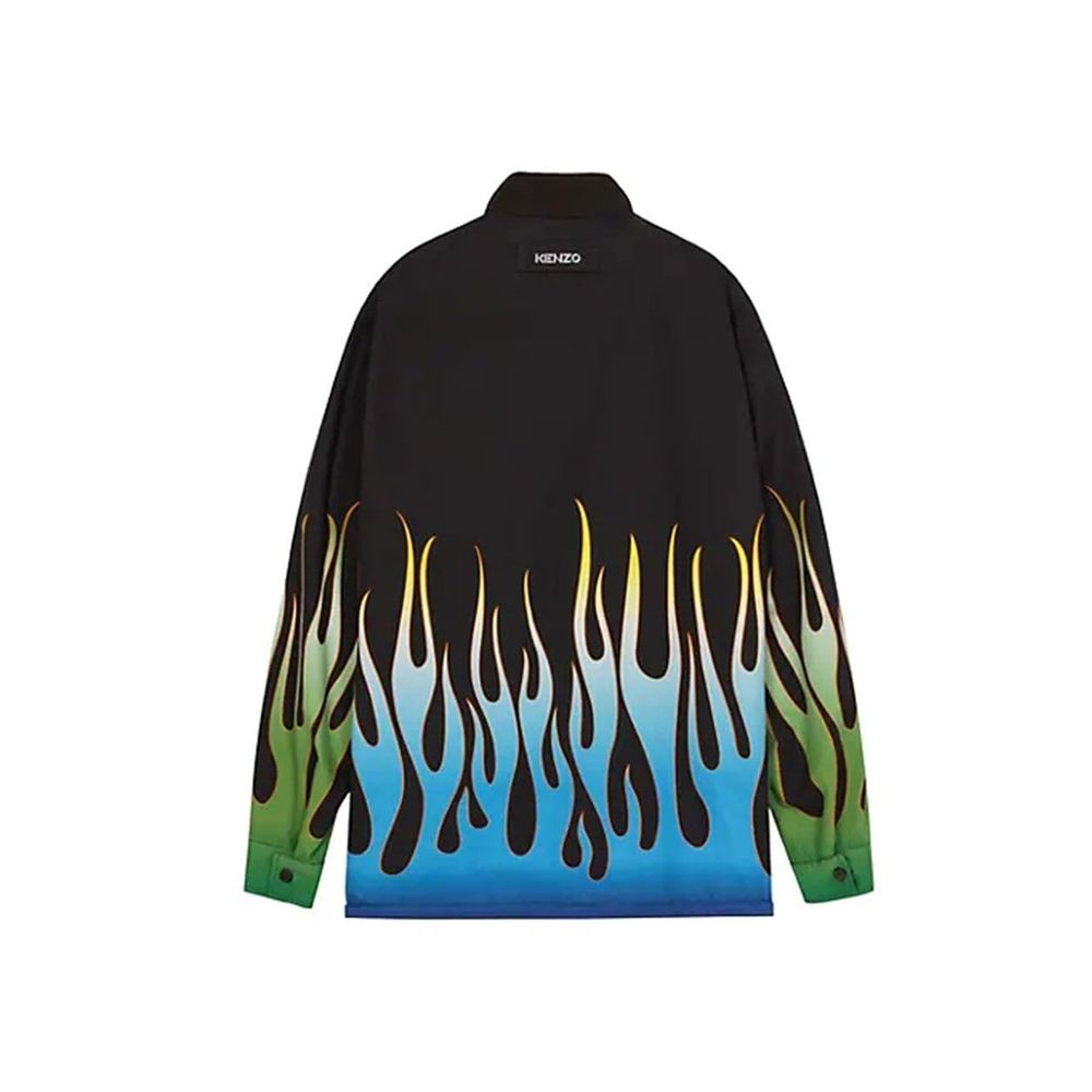 Kenzo Flame Print Reversible Jacket - Image 2