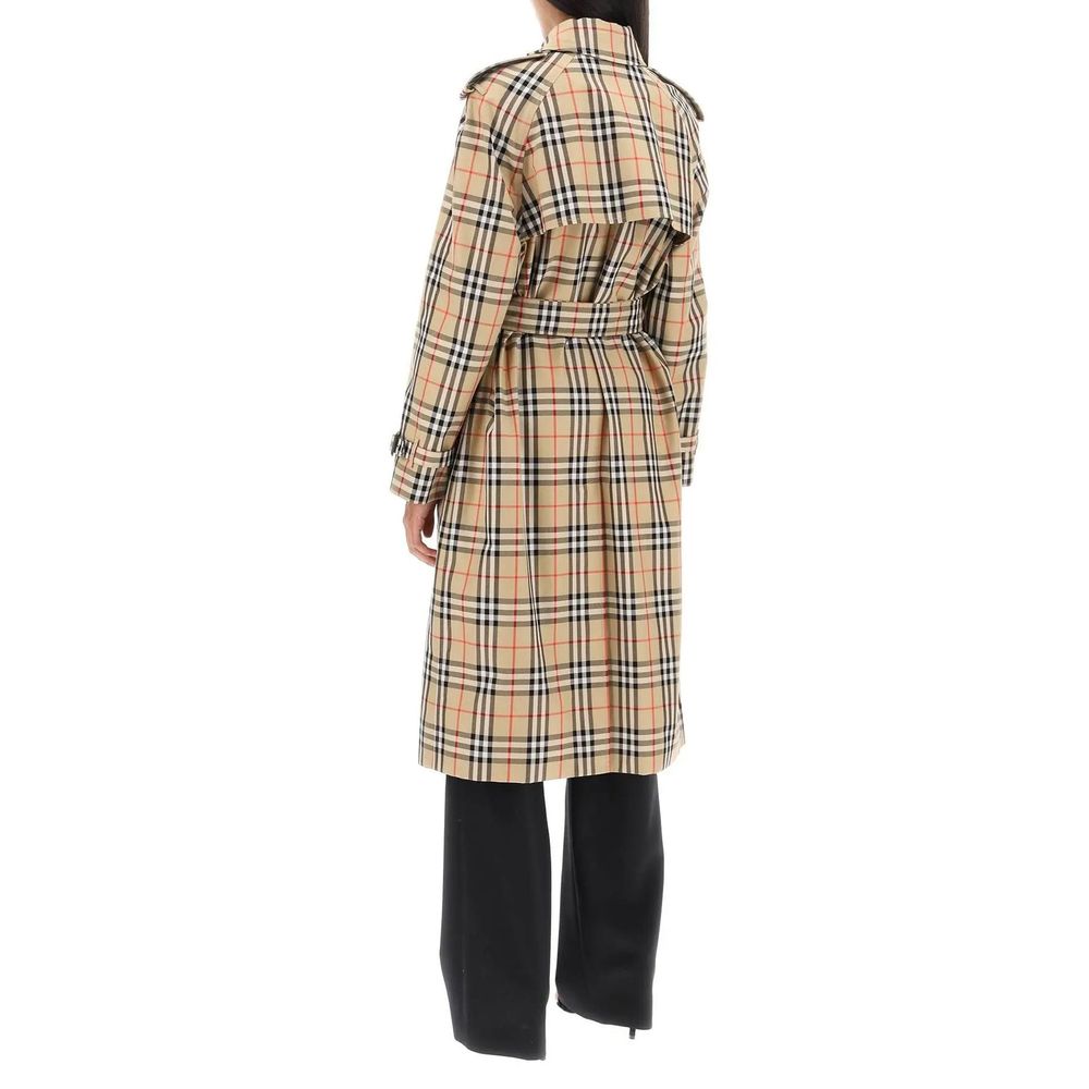 Burberry Checked Trench - Image 3