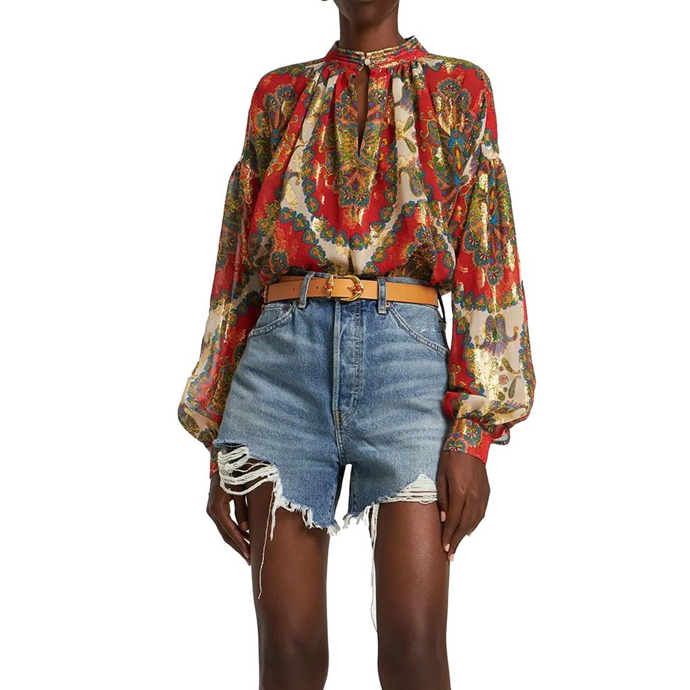 Etro Silk Printed Shirt - Image 2