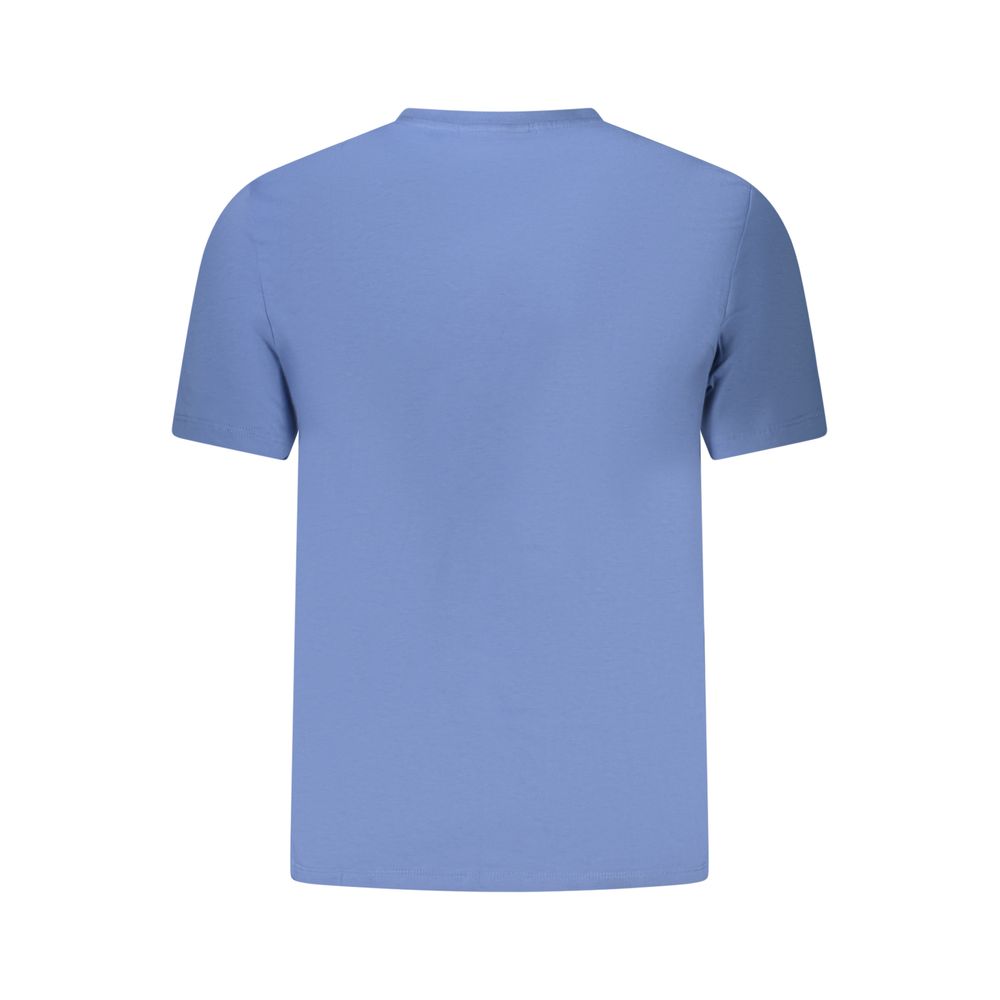 Calvin Klein Blue Cotton Men T-Shirt - Image 2