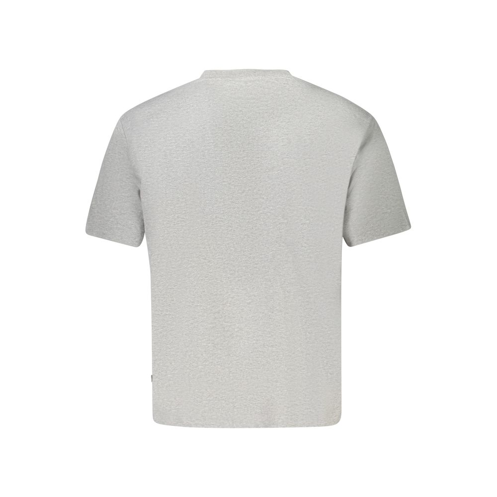 Guess Jeans Gray Cotton Women T-Shirt - Image 2