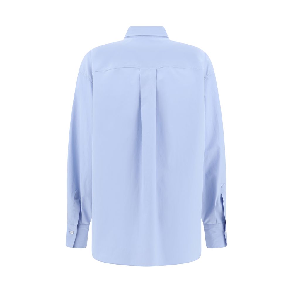 Brunello Cucinelli Light Blue Cotton Dress Shirt - Image 2