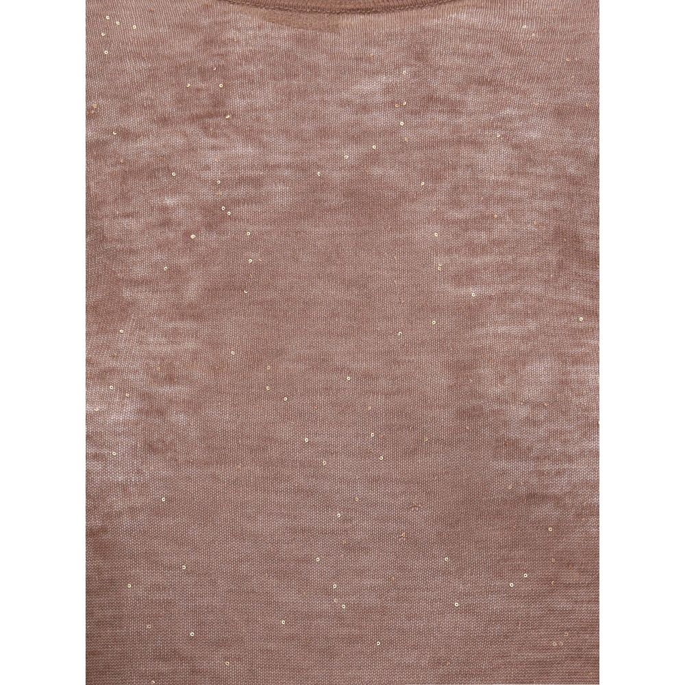 PINKO Brown Wool Sweatshirt - Image 3