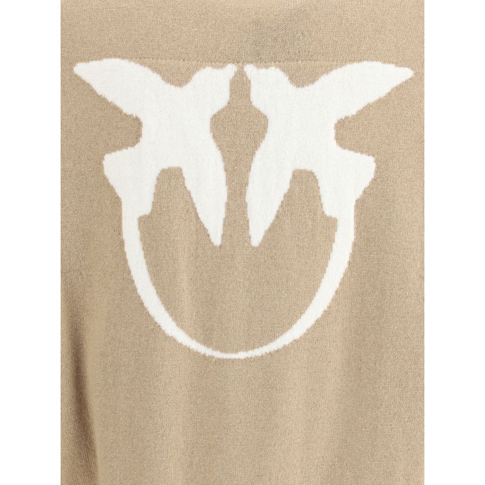 PINKO Beige Wool Sweatshirt - Image 2