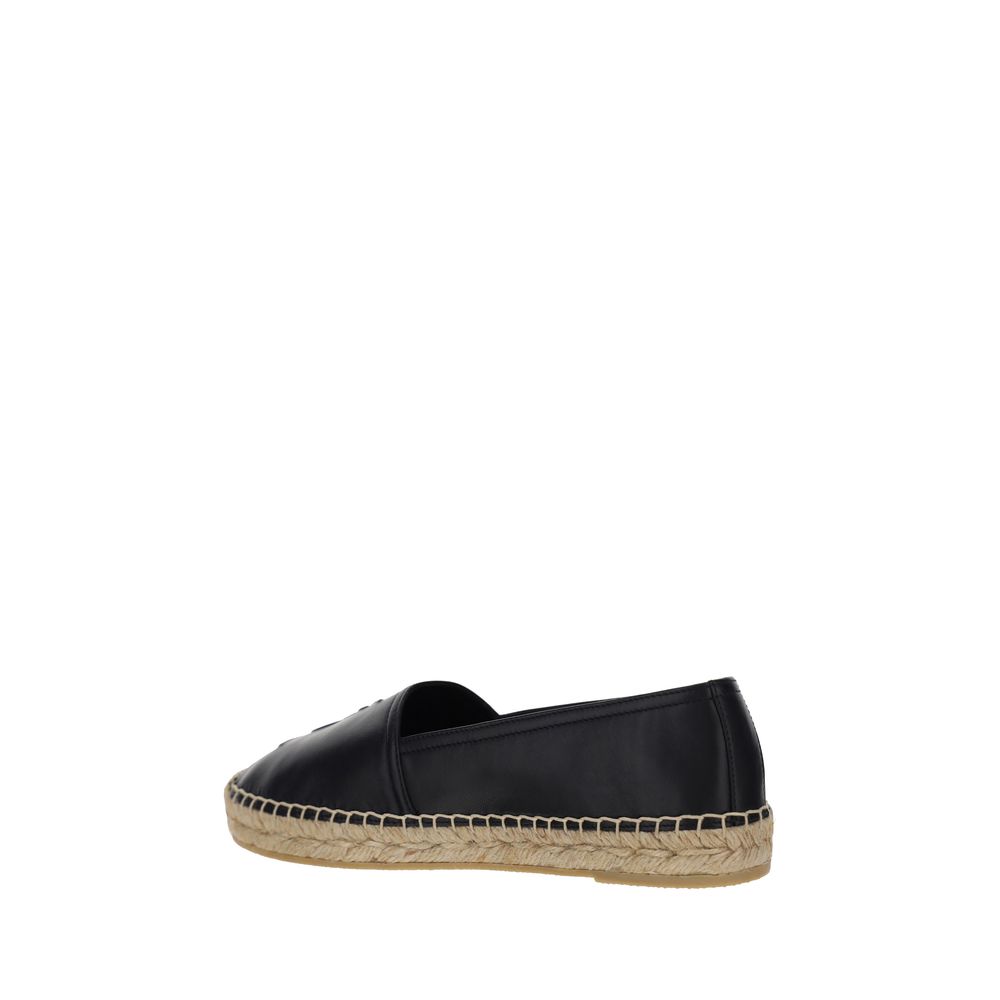 Saint Laurent Black Lamb Ovis Aries Aries Espadrilles - Image 3
