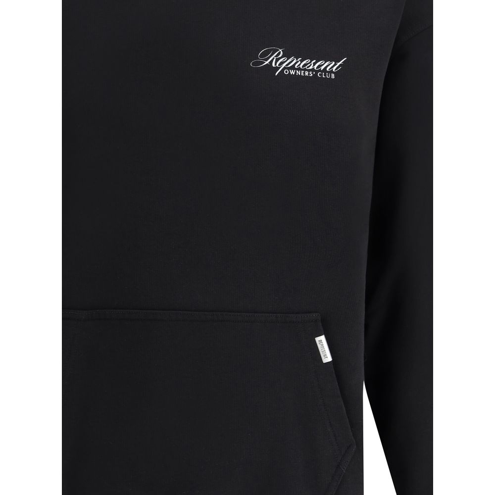 Represent Black Cotton Sweatshirt - Image 3