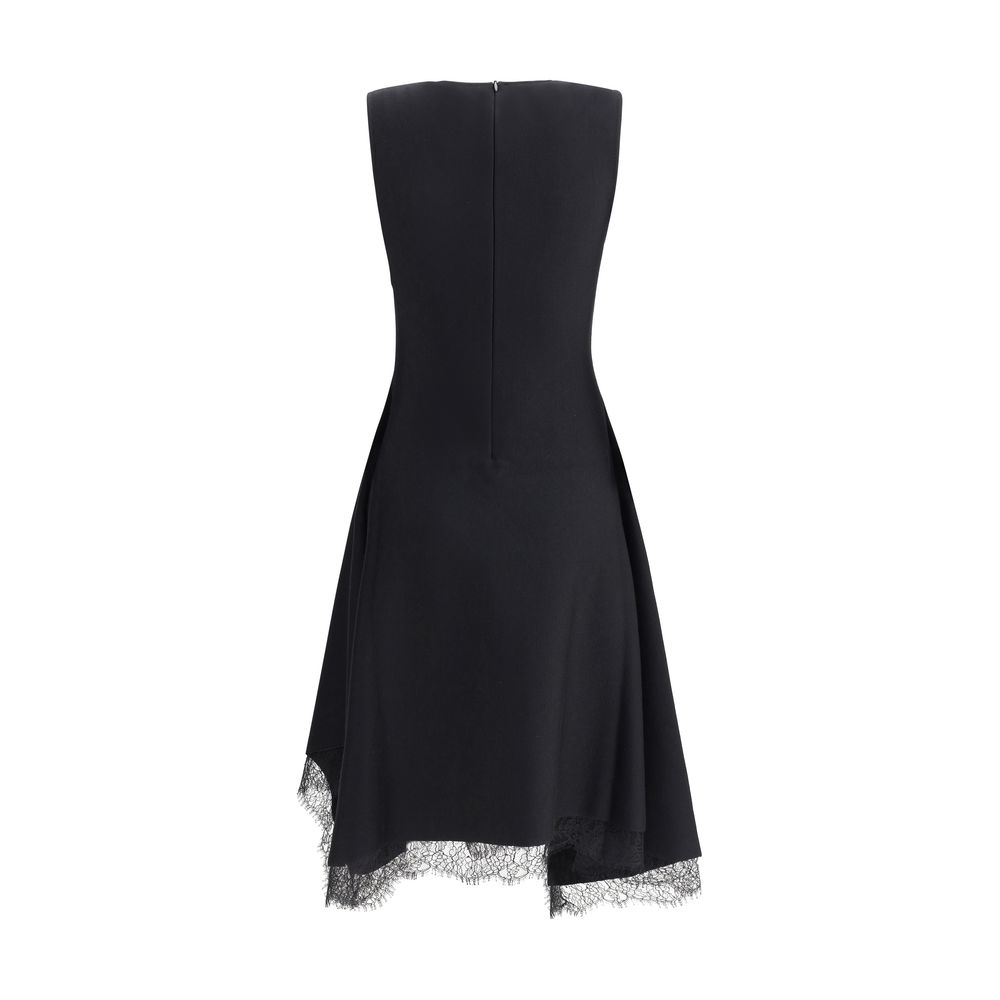 Alexander McQueen Asymmetric midi Dress - Image 2