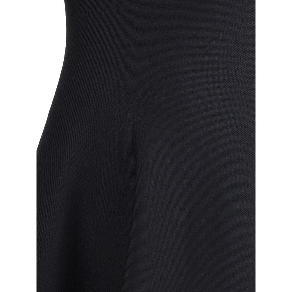 Alexander McQueen Asymmetric midi Dress - Image 3