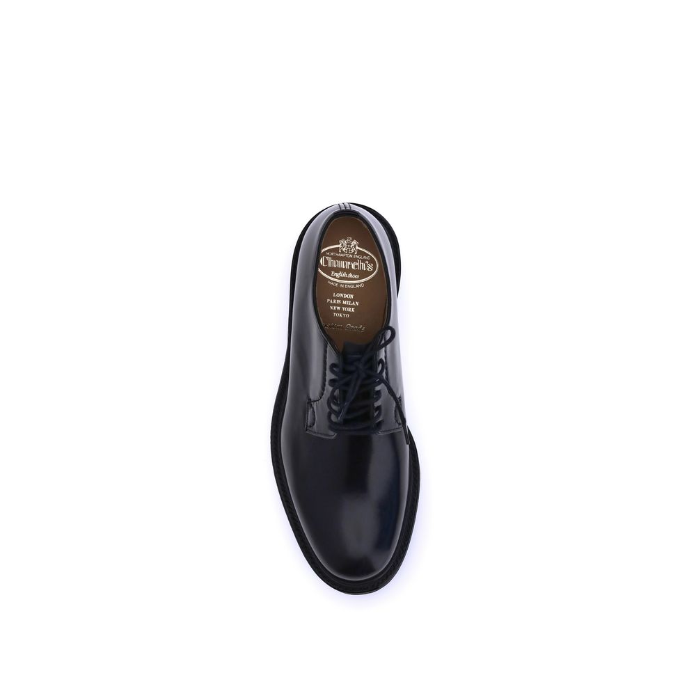 Church's Black Calf Leather Bos Taurus Oxfords And Derbies - Image 4