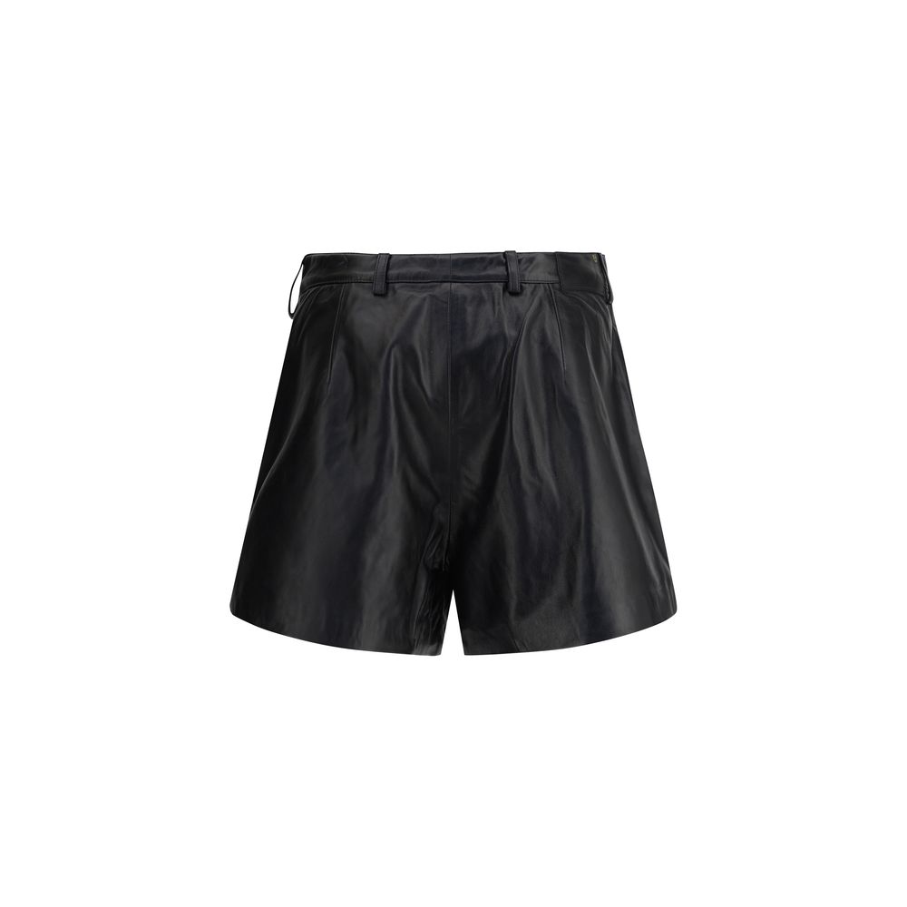 R13 Leather Shorts - Image 2