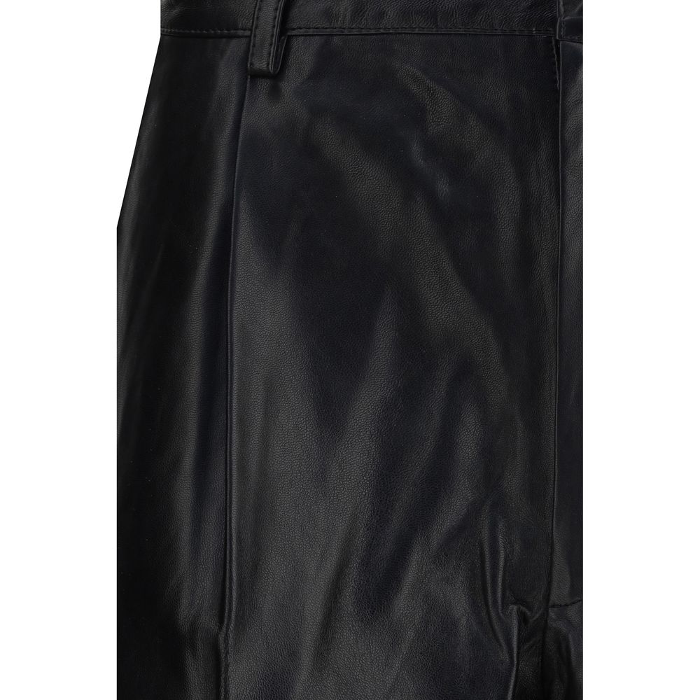 R13 Leather Shorts - Image 3