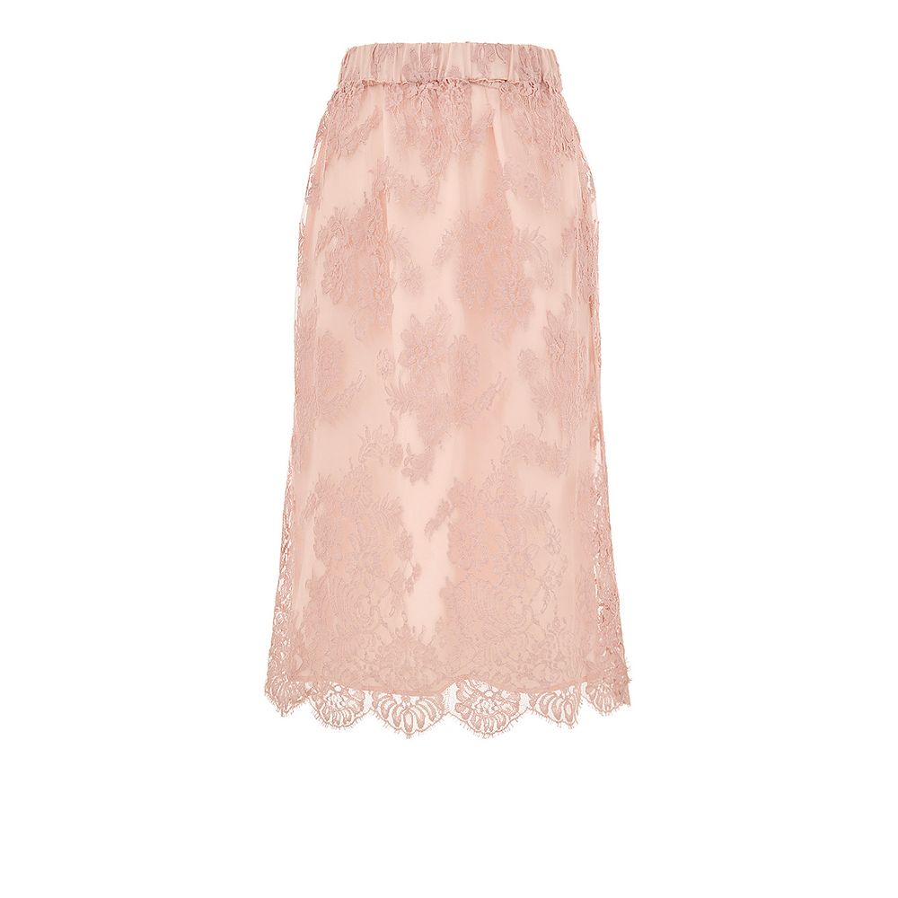 Gucci Pink Cotton Skirt - Image 2
